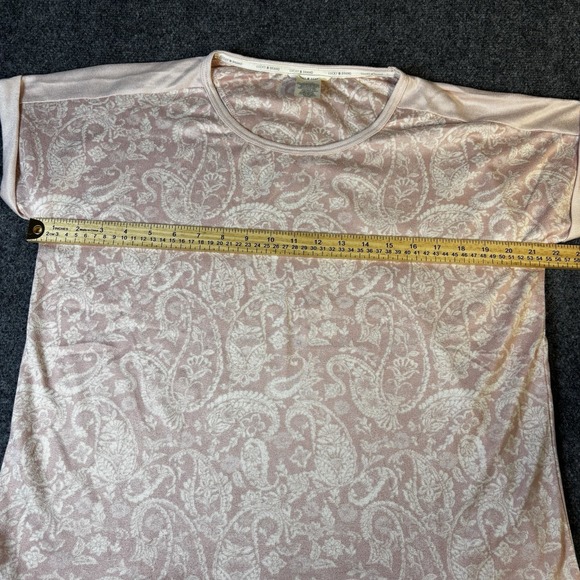 Woman's Lucky Brand 2 Piece Pajama‎ Set PJ's Size XL/EG Light Pink - Picture 3 of 10